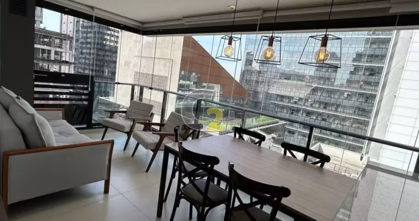 Apartamento mobiliado à venda em pinheiros com 2 quartos, sendo 1 suíte e 1 vaga