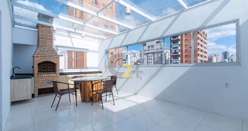 Cobertura duplex á  venda em perdizes, 3 quartos, 2 suítes, 3 vagas de garagem.