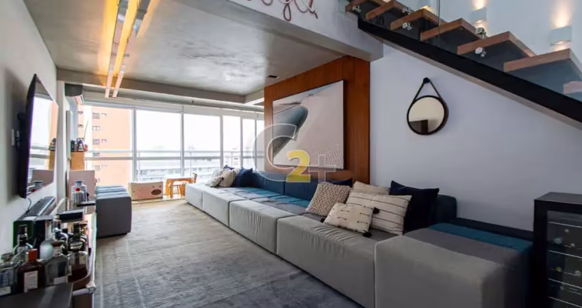 Apartamento duplex á venda em higienópolis, 3 quartos, 1 suíte, 1 vaga de garagem.
