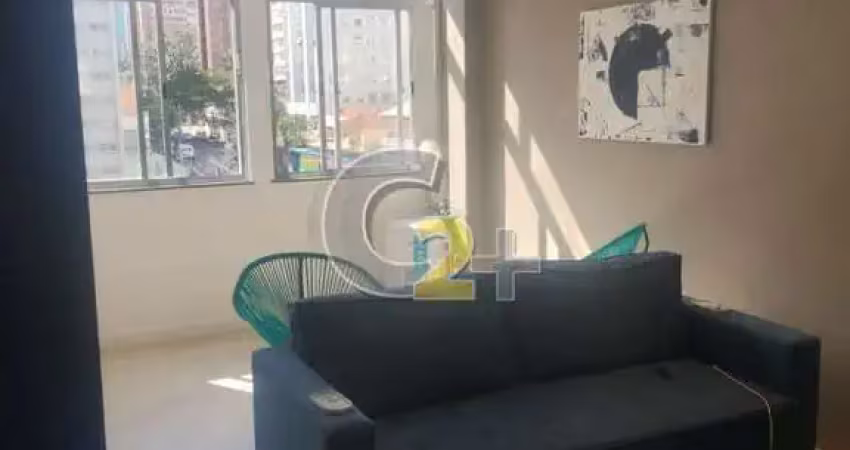 Apartamento mobiliado à venda no paraíso com 2 quartos, sendo 1 suíte, sem vaga