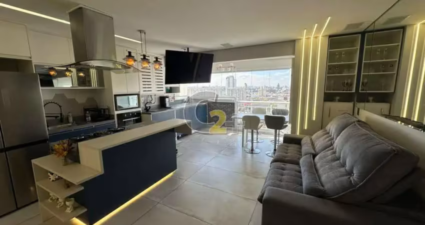 Apartamento mobiliado à venda na barra funda com 2 quartos,s endo 1 suíte e 1 vaga
