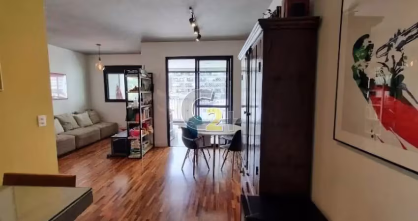 Apartamento mobiliado à venda em pinheiros com 2 quartos, sendo 1 suíte e 1 vaga