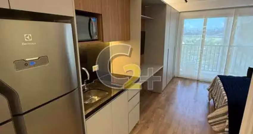 Apartamento studio mobiliado à venda em pinheiros com 1 quarto, sem vaga
