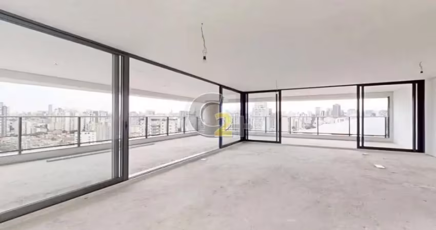 Apartamento á venda em pinheiros, 4 suítes  3 vagas de garagem