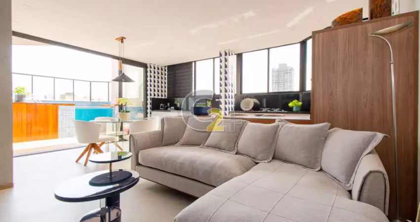 Cobertura duplex à venda em perdizes com 3 suítes, 4 vagas com piscina