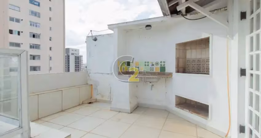 Cobertura á venda no campo belo, 4 quartos,1 suíte, 2 vagas