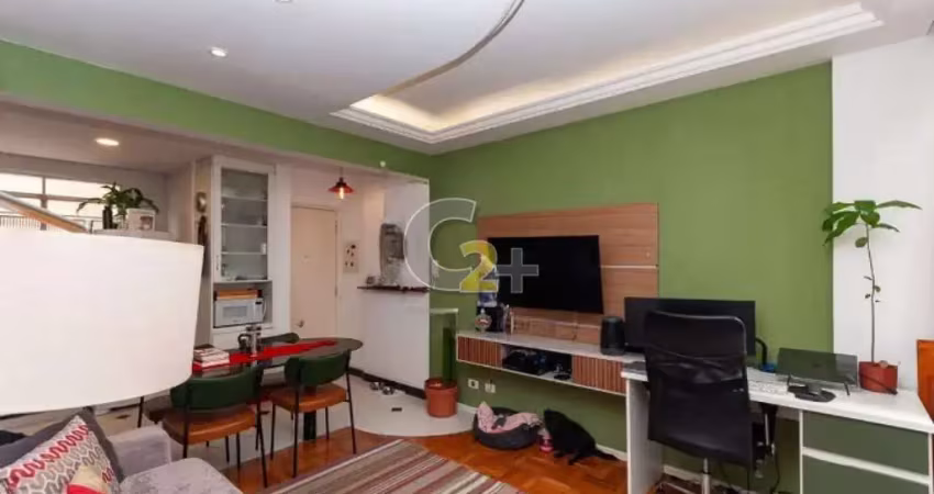 Apartamento mobiliado à venda em perdizes com 1 quarto, sem vaga