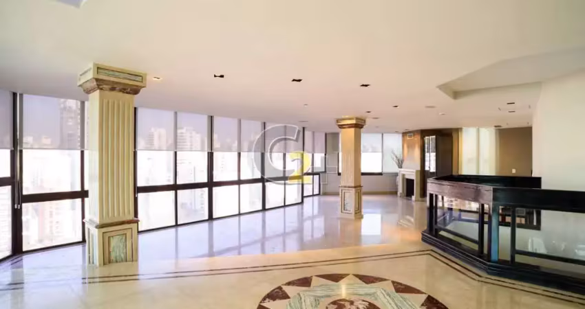Cobertura tríplex à venda em perdizes com 4 quartos, sendo 3 suítes e 5 vagas