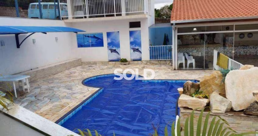 Excelente chácara com piscina aquecida, 2500m², próximo da cidade, 3 dormitórios sendo 2 suítes à venda por R$ 950.000,00 - Pq. do Mirante - Franca/SP