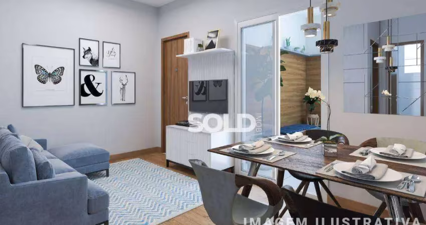 Apartamento com 2 dormitórios à venda, 40 m² por r$ 204.000,00 - recreio das acácias - ribeirão preto/sp