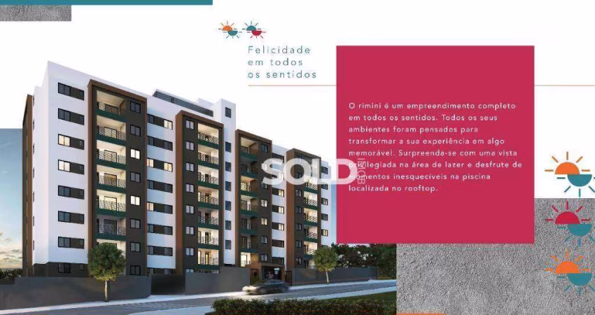 Lançamento! Rimini - Apartamento com 2 dormitórios, opções suíte e varanda gourmet  a partir de  R$ 265.090 - Quintas de São José - Ribeirão Preto/SP