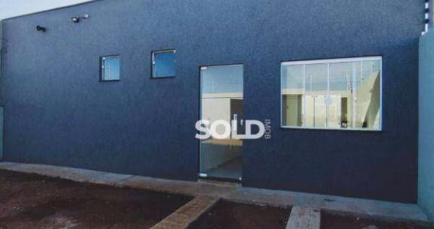 Linda casa com 3 dormitórios sendo 1 suíte, 70m² de construção, fino acabamento,  à venda por R$ 378.000,00 - Jardim Adelinha - Franca/SP