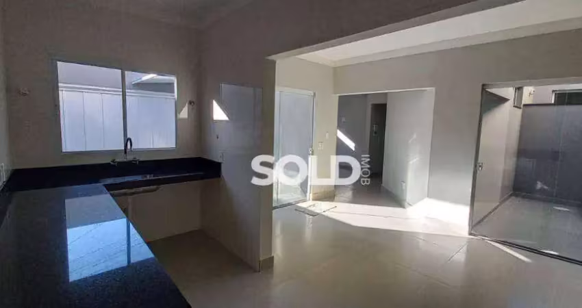 Linda casa com 2 dormitórios sendo 1 suíte, 90m² de construção,  à venda por r$ 450.000,00 - jardim ângela rosa - franca/sp