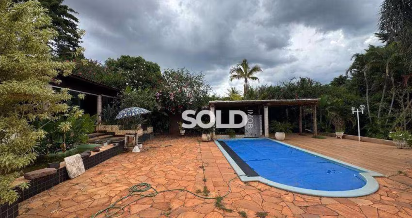 Chácara no Recanto Fortuna, 5000m², escritura individual,  com 3 dormitórios à venda, por R$ 2.100.000,00 - Franca/SP