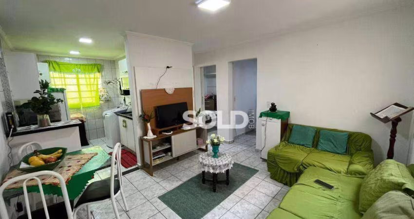 Apartamento com 2 dormitórios à venda, 48 m² por R$ 147.000 - Vila Santos Dumont - Franca/SP