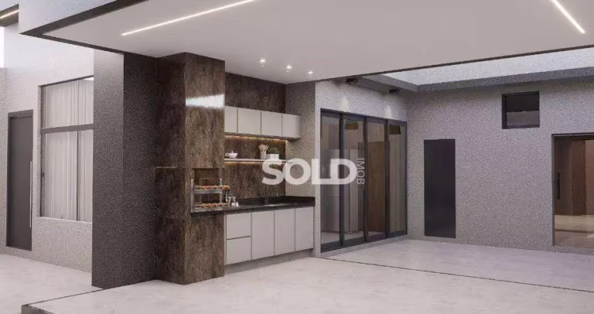Casa com 3 dormitórios à venda, 128 m² por r$ 590.000 - jardim adelinha - franca/sp