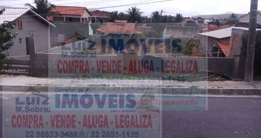 Terreno à venda na Rua João Alves Muniz, 2500, Boqueirão, Saquarema