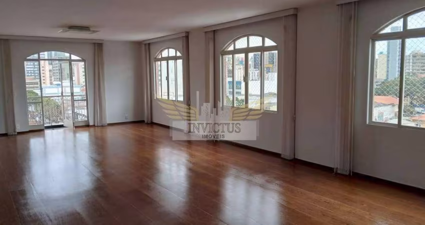 Apartamento com 4 Quartos no Edifício Colonial para Alugar, 250m² - Centro de Santo André/SP.