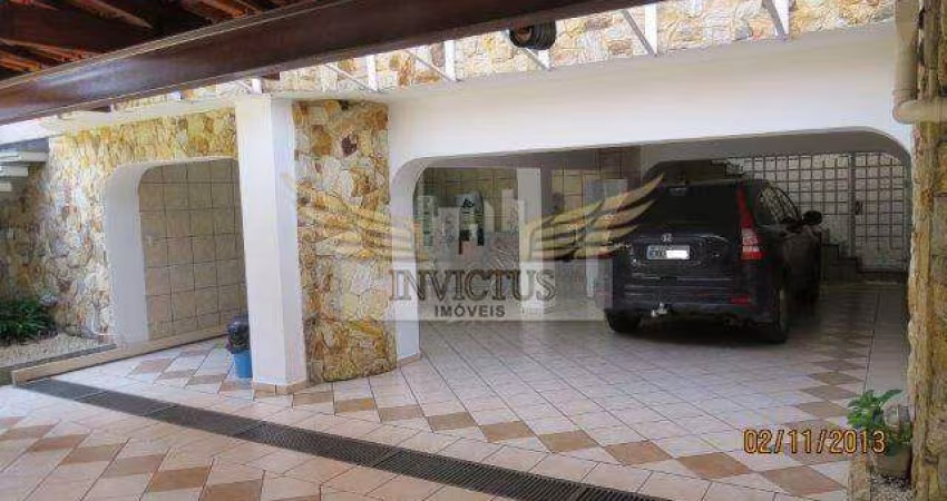 Casa com 3 Suítes para Alugar, 326m² - Campestre, Santo André/SP.