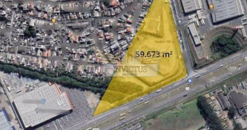 Terreno Comercial/Industrial para Alugar, 59.673m² - Jardim Cumbica, Guarulhos/SP.