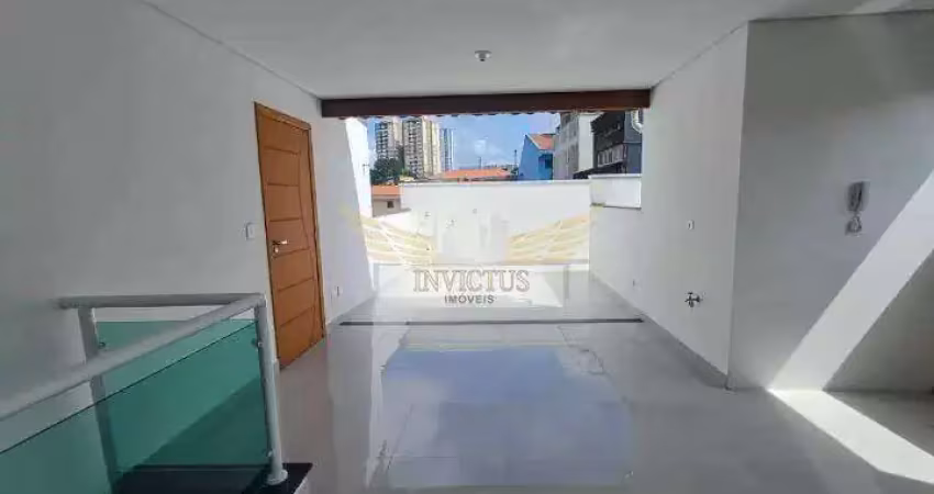Cobertura sem Condomínio com 2 Quartos para Comprar, 95m² - Vila Alzira, Santo André/SP.