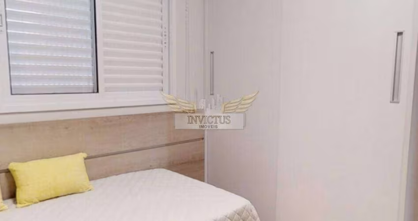 Apartamento com 2 Dormitórios para Comprar, 64m² - Bairro Campestre, Santo André/SP