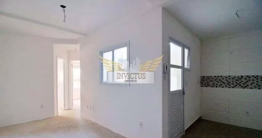 Apartamento sem condomínio com 2 quartos para comprar, 51m² - bairro campestre, santo andré/sp