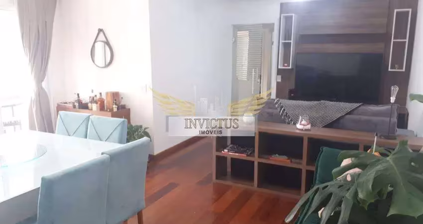 Apartamento com 3 quartos no edifício splendor para comprar, 122m² - bairro jardim, santo andré/sp.