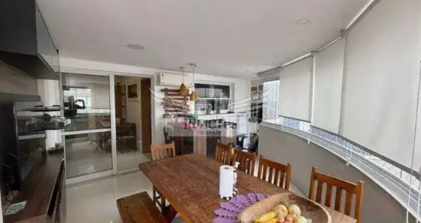 Apartamento de 3 suítes no residencial blue à venda, 126m² - vila scarpelli, santo andré/sp.