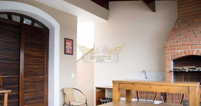 Sobrado com 3 Quartos para Comprar, 180m² - Bairro Campestre, Santo André/SP.