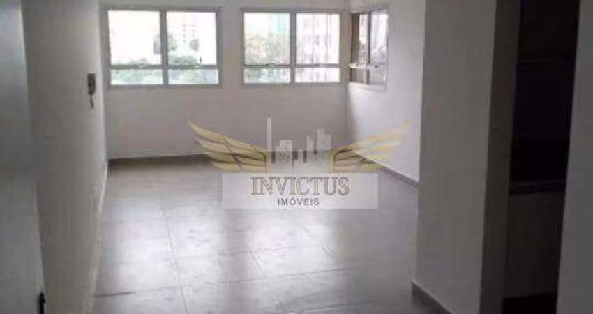 Sala Comercial com Renda no Edifício Faber Trade Center para Comprar, 38m² - Centro de Santo André/SP.