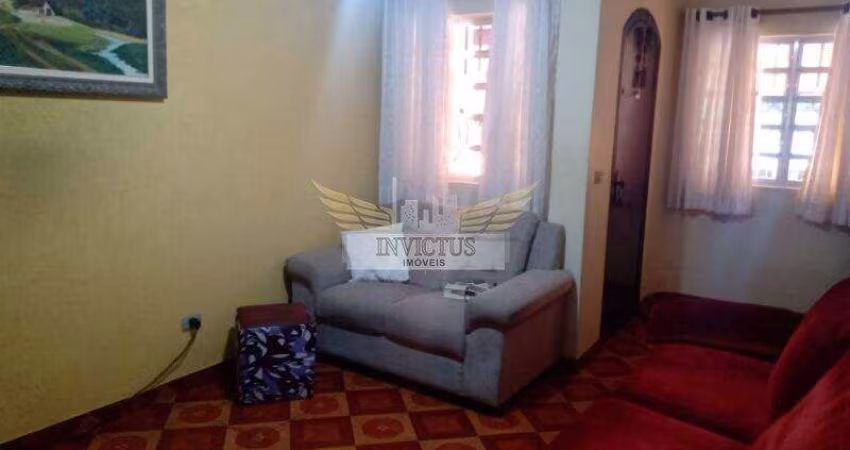 Sobrado com 3 Quartos para Comprar, 165m² - Vila Alzira, Santo André/SP.