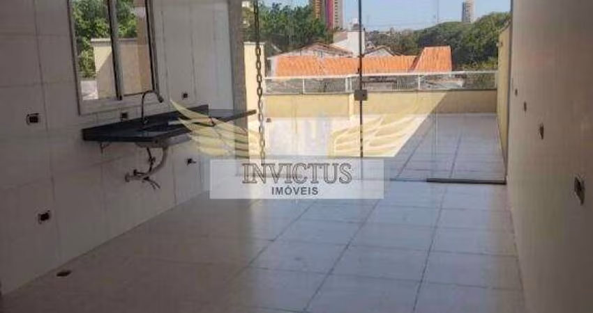Cobertura sem Condomínio com 2 Quartos para Comprar, 95m² - Bairro Jardim, Santo André/SP.