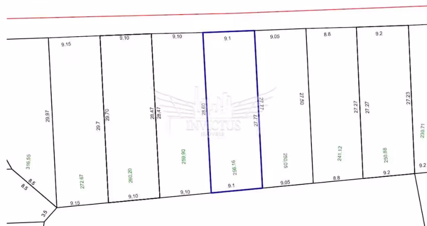 Terreno residencial à venda, 256m² - vila alpina, santo andré/sp.