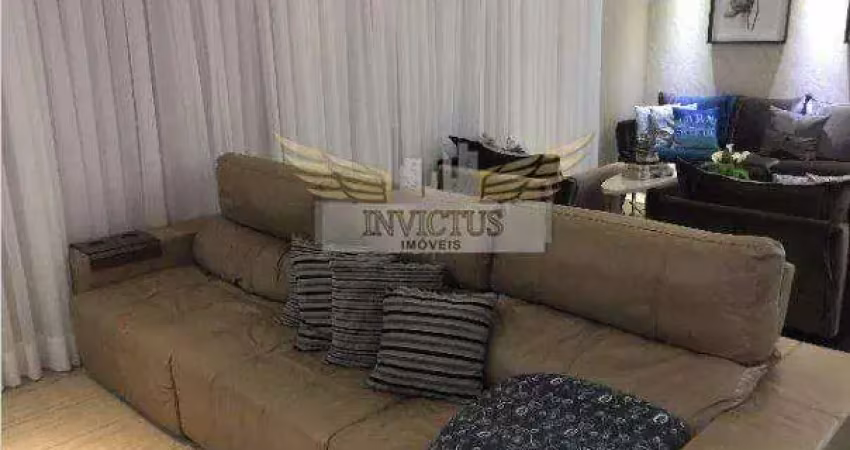 Apartamento com 3 suítes no condomínio royale prestige para comprar, 192m² - vila gilda, santo andré/sp.