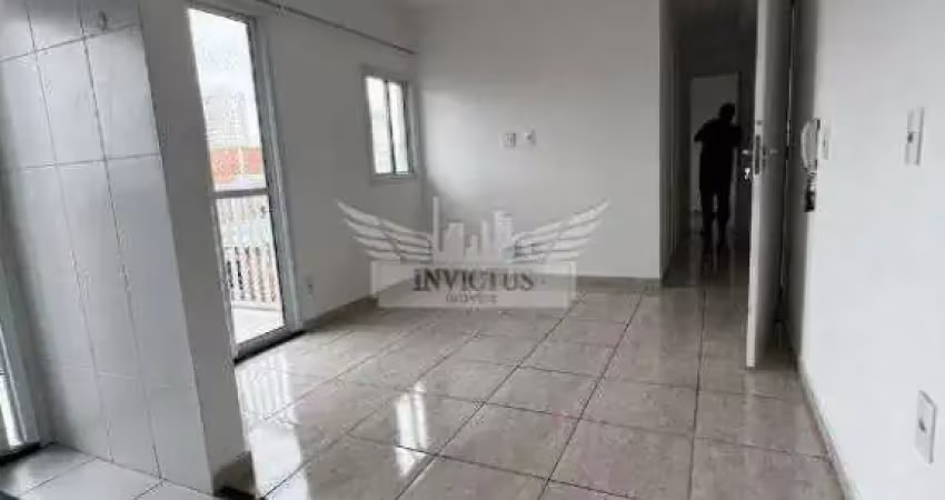 Apartamento com renda, e 2 quartos no edifício new campestre para comprar, 42m² - bairro santa maria, santo andré/sp