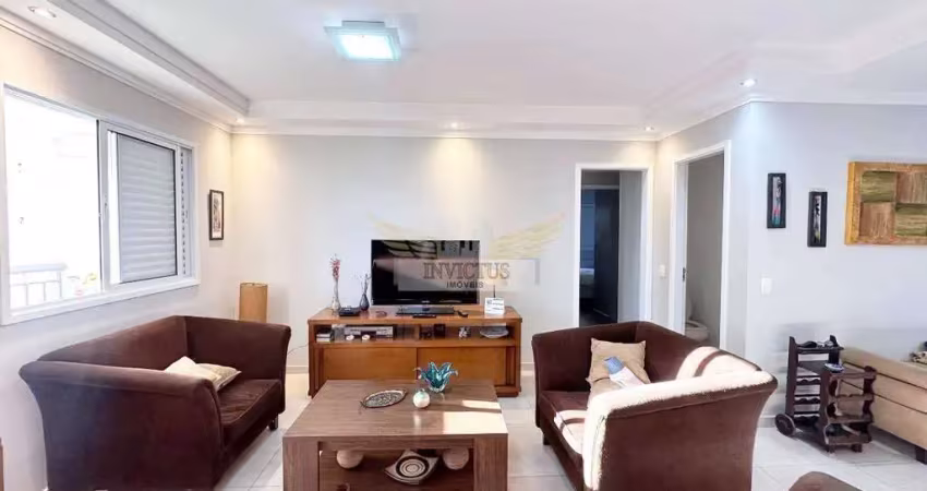 Apartamento de 3 quartos no condomínio boulevard para comprar, 118m² - vila bastos, santo andré/sp