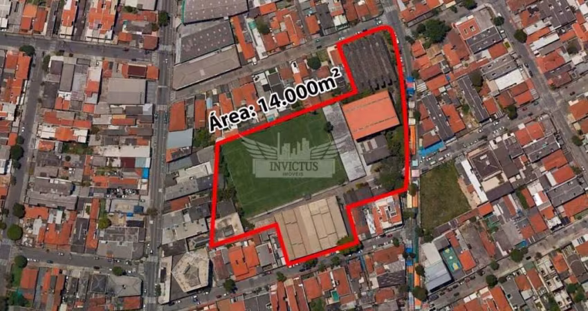Área Comercial e Residencial à Venda, 13.667m² - Vila Homero Thon - Santo André/SP