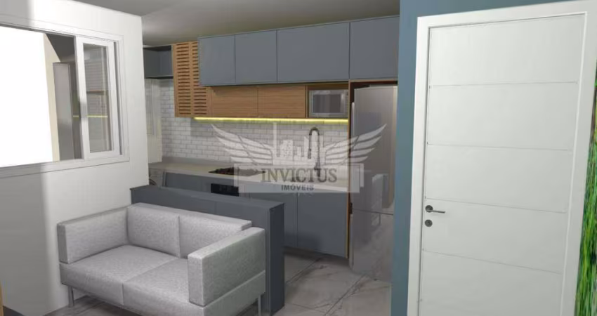 Apartamento com 2 Dormitórios para Comprar, 41m² - Vila Homero Thon - Santo André/SP