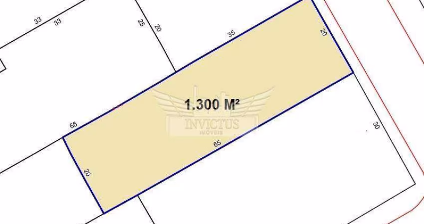 Terreno Residencial/Comercial à Venda, 1.300m² - Bairro Jardim, Santo André/SP.