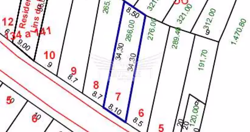 Terreno residencial/comercial à venda, 266m² - vila valparaíso, santo andré/sp.