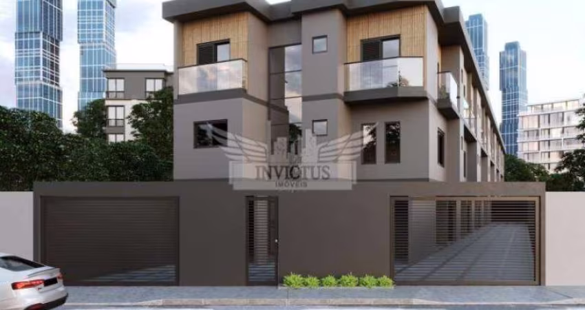 Sobrado em Condomínio com 3 Quartos para Comprar, 130m² - Vila Alzira, Santo André/SP.