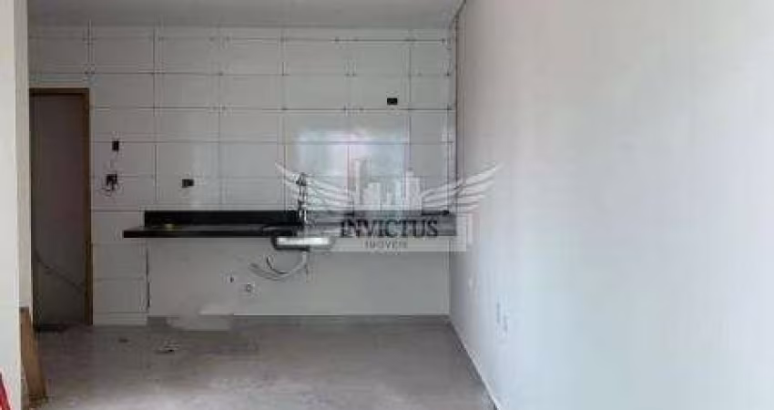 Apartamento sem Condomínio Novo com 3 Dormitórios, 70m² - Utinga, Santo André/SP.