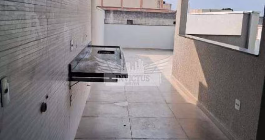 Cobertura sem Condomínio com Elevador e 2 Dormitórios à Venda, 100m² - Vila Camilópolis, Santo André/SP.