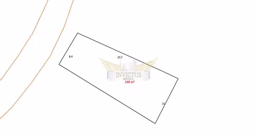Terreno residencial para comprar, 249m² - vila guiomar, santo andré/sp.
