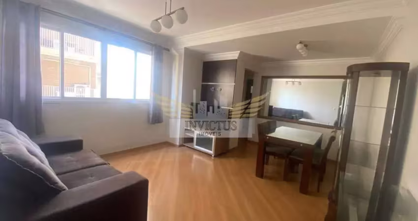Apartamento mobiliado com 2 quartos para alugar, 65m² - bairro jardim em santo andré/sp.