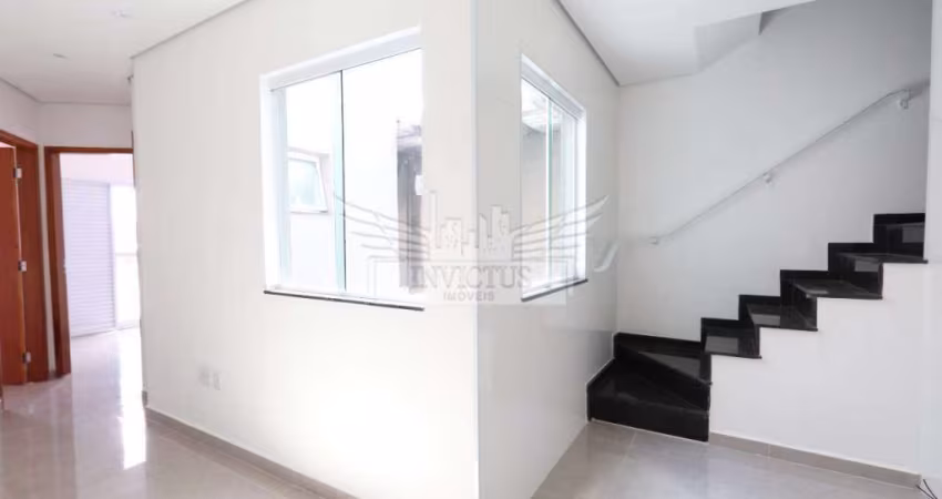 Ótima Cobertura sem Condomínio com 2 Dormitórios à Venda, 88m² - Jardim Utinga, Santo André/SP.