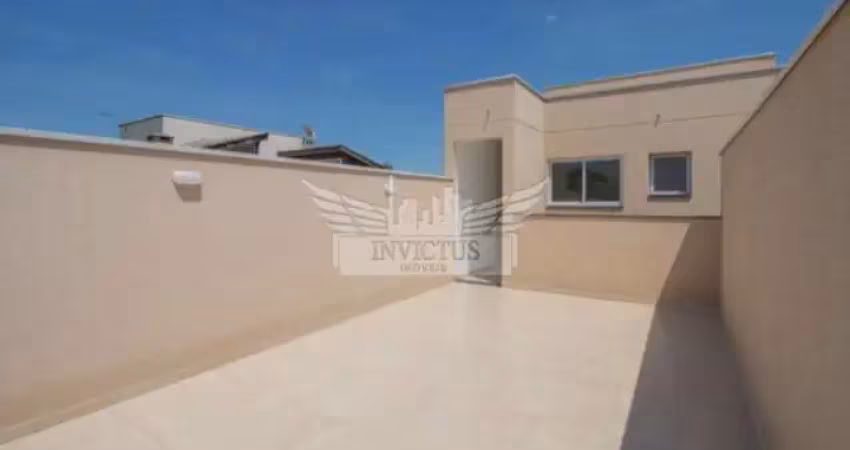 Cobertura sem condomínio nova com 2 dormitórios à venda, 92m² - jardim paraíso, santo andré/sp.