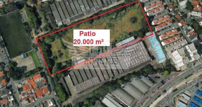 Terreno comercial/industrial para locação, 20.000m² - piraporinha, diadema/sp.