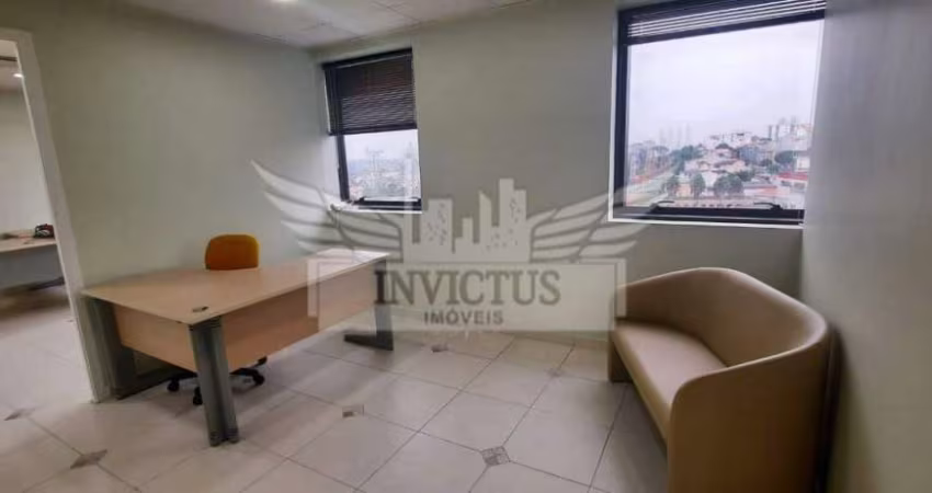 Sala Comercial no Centro Empresarial Pereira Barreto para Alugar, 72m² - Bairro Paraíso em Santo André/SP.